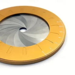 Precise Perfection Adjustable Precision Circle Drawing Tool - Dual Metallic Measuring Ruler for Pipe Diameters & Woodworking Designs, Non-Electric, Durable Brass Material, Woodworking Tool