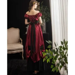 Princess Prince Vampire Couples Outfits Halloween Group Couples Costumes Adults' Men's Women's Royal Style Rococo Baroque Performance Party Masquerade Halloween Carnival Easy Carnival Costume