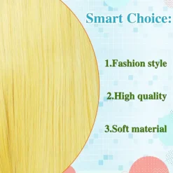 Princess Wig For Girls Women Golden Long Wavy Cosplay Wig Synthetic Wig Anime Wig For Party Wig Halloween Wigs