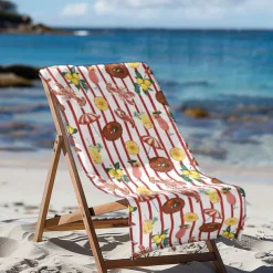 Printed Beach Towel, Lightweight Quick-Dry Sand-Free Beach Blanket, Ideal for Travel, Pool, and Outdoor Use