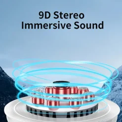 PRO6 True Wireless Headphones TWS Earbuds In Ear Bluetooth 5.1 Stereo with Charging Box Smart Touch Control for Apple Samsung Huawei Xiaomi MI Zumba Everyday Use Traveling Mobile Phone