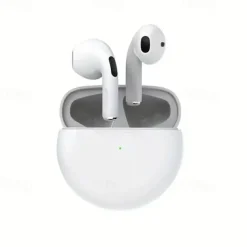 Pro6 Wireless Bluetooth Headphones Tws Earphones Mini Heaset with Charging Case Waterproof Earbuds for All Phone Huawei iPhone