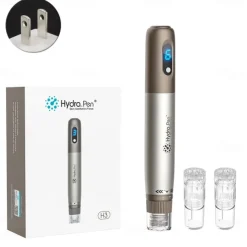 Professional Microneedling Machine Hydra Pen H3 Wireless Derma Pen Electric Microneedle Skincare Beauty Device With 2pcs Cartridges