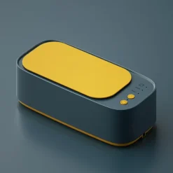 Professional Portable Ultrasonic Cleaner Quiet Ultrasonic Jewelry Cleaner Machine for Eyeglasses Watch Bands Coins Makeup Brushes