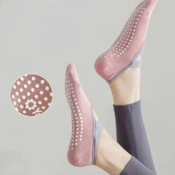 Professional Yoga Pilates Training Socks Non slip Silicone Breathable Thin Women's Summer Indoor Sports and Fitness Special Socks