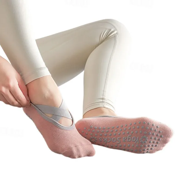 Professional Yoga Pilates Training Socks Non slip Silicone Breathable Thin Women's Summer Indoor Sports and Fitness Special Socks