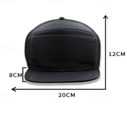 Programmable Creative RGB LED Hat Bluetooth Shining Caps Mobile APP Control Editing Words Hip Hop Electronic Prop For Halloween