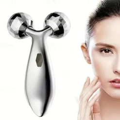 Puffiness Treatments Eco-friendly / Carrying / Easy Carrying Makeup 1 pcs Steel Stainless Stick / Round Women / Nursing / Fashion Daily Makeup Wrinkle Reduction Anti-wrinkle Lifting & Firming Cosmetic