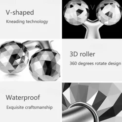 Puffiness Treatments Eco-friendly / Carrying / Easy Carrying Makeup 1 pcs Steel Stainless Stick / Round Women / Nursing / Fashion Daily Makeup Wrinkle Reduction Anti-wrinkle Lifting & Firming Cosmetic