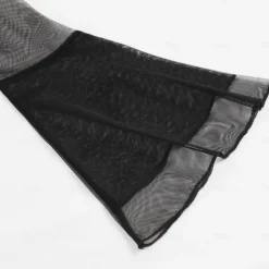 Punk & Gothic Dress Solid Color Fancy Dress Women's Halloween Carnival Party / Evening Adults' Dress