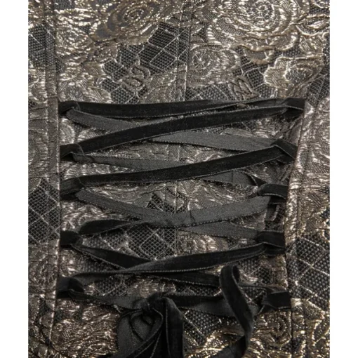 Punk & Gothic Medieval Coat Masquerade Prince Knight Ritter Nobleman Fancy Dress Men's Royal Steampunk Party / Evening Adults' Coat