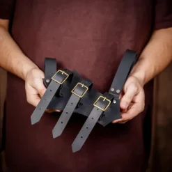 Punk & Gothic Medieval Renaissance Cosplay Costume Scabbard Sword Holder Fancy Dress Men's Women's Celtic Viking Halloween Carnival Masquerade Performance Renaissance Fair LARP Adults' Sscabbard