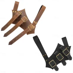Punk & Gothic Medieval Renaissance Cosplay Costume Scabbard Sword Holder Fancy Dress Men's Women's Celtic Viking Halloween Carnival Masquerade Performance Renaissance Fair LARP Adults' Sscabbard