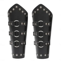Punk & Gothic Medieval Renaissance Masquerade Wristband Warrior Knight Ritter Viking Drawstring Archery Fancy Dress Men's Women's Viking Halloween Carnival Performance Stage Masquerade Adults'
