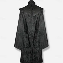 Punk & Gothic Medieval Steampunk Coat Trench Coat Witch Fancy Dress Men's Steampunk Walpurgis Night Masquerade Casual Daily Adults' Coat