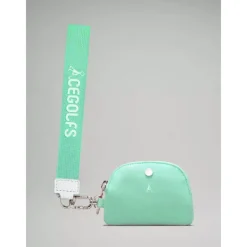 Purple Pouch Wristlet