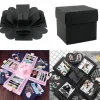 Quadrilateral Surprise Explosion Box DIY Handmade Creative Photo Album Couple Gift Day Valentine's Day