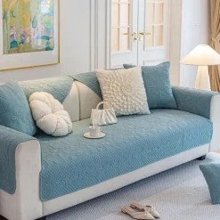 Quilted Sofa Slipcover Sofa Seat Cover Sectional Couch Covers,Furniture Protector Anti-Slip Couch Covers for Dogs Cats Kids(Sold by Piece/Not All Set)
