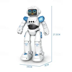 R28 Intelligent Robot Voice Dialogue Programming Emoticon Touch Dance Gesture Sensing Remote Control Multifunctional Toy