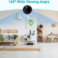 R10 IP Camera 4K Mini Wireless Motion Detection Remote Access IR-cut Indoor Support 256 GB