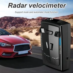 RAD2000 Car Detector 12V English Russian Laser Rador Detection Speed Alarm Warning X K Ka Band Auto Accessory