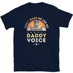 Rainbow LGBTQ Daddy T-shirt Pride Shirts Pride Graphic For Couple's Men's Women's Adults' Masquerade Hot Stamping Pride Parade Pride Month