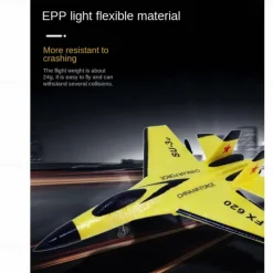 RC Foam Aircraft SU-35 Plane 2.4G Radio Control Glider Radio Remote Control SU-35 Tail Pusher Quadcopter Glider Aircraft Model Fighter Plane Glider Airplane Foam Boys Toys for Boy and Girls