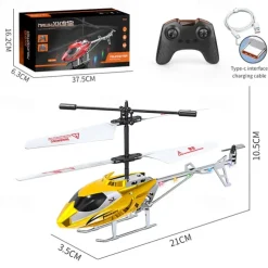Rc Plane 2.5Ch Radio Control Helicopter Remote Control Airplane Mini Ufo Drone Aircraft Toy for Children Boy Birthday Gifts