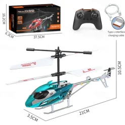 Rc Plane 2.5Ch Radio Control Helicopter Remote Control Airplane Mini Ufo Drone Aircraft Toy for Children Boy Birthday Gifts