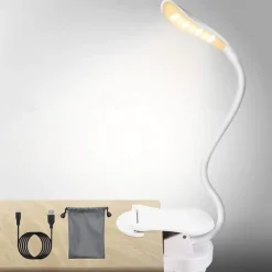 Reading Light Rechargeable / Eye Protection / Dimmable Modern Contemporary Built-in Li-Battery Powered For Study Room / Office / Office ABS DC 5V White / Black