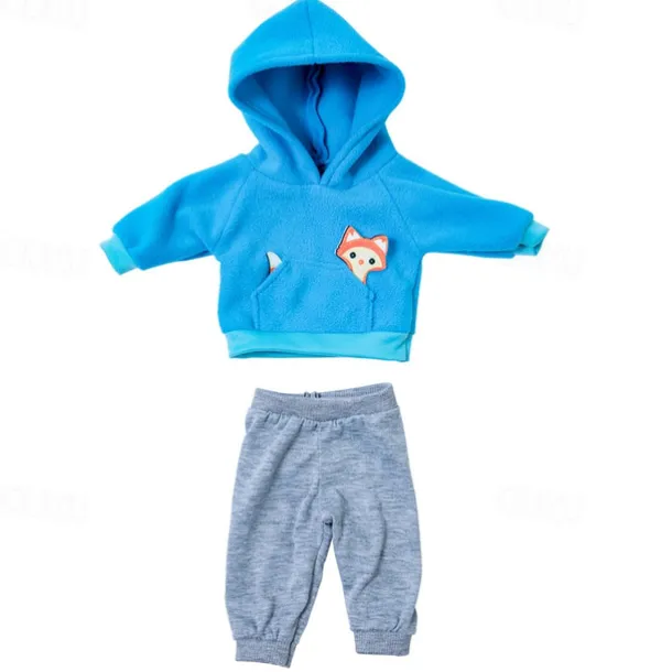 Realistic Reborn Baby Doll Clothes 18 inch Outfits Clothing Set Accessories Suitable for Reborn Babies and Newborns(WITHOUT DOLL)