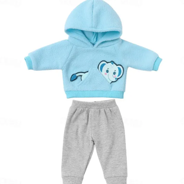 Realistic Reborn Baby Doll Clothes 18 inch Outfits Clothing Set Accessories Suitable for Reborn Babies and Newborns(WITHOUT DOLL)