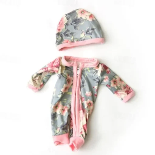 Realistic Reborn Baby Doll Clothes 10 inch Outfits Clothing Set Accessories Suitable for Reborn Babies and Newborns(WITHOUT DOLL)