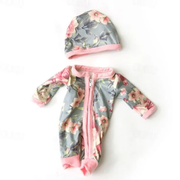 Realistic Reborn Baby Doll Clothes 10 inch Outfits Clothing Set Accessories Suitable for Reborn Babies and Newborns(WITHOUT DOLL)