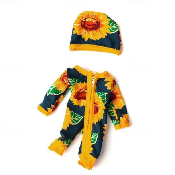 Realistic Reborn Baby Doll Clothes 10 inch Outfits Clothing Set Accessories Suitable for Reborn Babies and Newborns(WITHOUT DOLL)