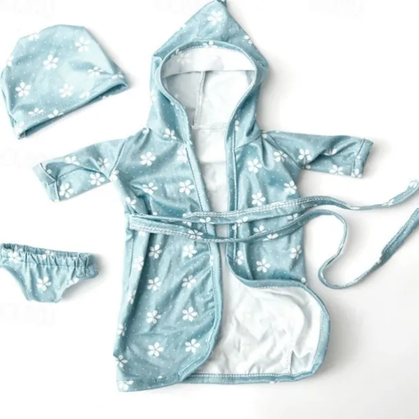 Realistic Reborn Baby Doll Clothes 10 inch Outfits Clothing Set Accessories Suitable for Reborn Babies and Newborns(WITHOUT DOLL)