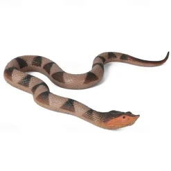 Realistic Snake Toy Rubber Snake Figure for Halloween Prank PropsLifelike Rubber Snakes Boa Constrictor FigurinesScare Birds Garden PropsPlastic Python Model Prank Gag Gift for April Fool's Day