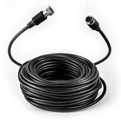 Rear View Camera Kit with 7 LCD Monitor 120 Wide Angle Rearview Camera IP68 Waterproof 18IR Night Vision Reversing Camera for Truck Trailer Bus Van Agriculture Heavy Transport (9-32V)