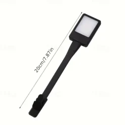 Rechargeable Book Reading Light Lamp LED Book Light For Reading In Bed - Eye Caring Adjustable Brightness 3 Color Temperatures 10 HoursRuntime USB Reading Light For BedBook Light Clip On