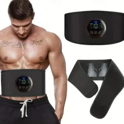 Rechargeable Intelligent Fitness Instrument Get A Flat Waist & Toned Abs Instantly With Muscle Stimulator & Body Thin Massager