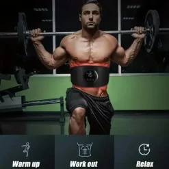 Rechargeable Intelligent Fitness Instrument Get A Flat Waist & Toned Abs Instantly With Muscle Stimulator & Body Thin Massager