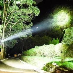 Rechargeable LED Headlamp Wide Range Lighting Headlights 4 Lighting Modes 8*XPG Camping Lantern Powerful Headlamp Fishing Lamp