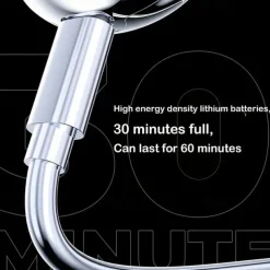 Rechargeable Waterproof Electric Shaver with Mini Trimmer and Reciprocating Cutter Head for Men - Perfect for Beard Shaving and Grooming