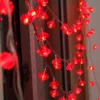 Red Lantern String Lights, Battery Powered Fairy Lights Warm White for Christmas Holiday, Party & Home Decor 1.5M/3M/4M/5M/10M/20M