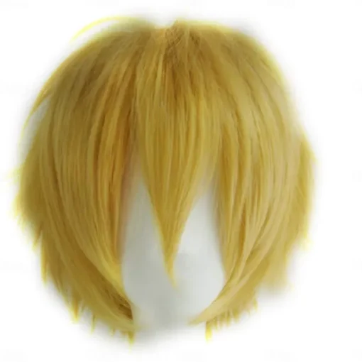 Red Wigs For Women Short Fashion Pointed Layered Anime Cosplay Wigs Carnival Christmas Carnival Dress Up Party Wig Gifts