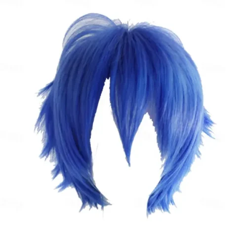 Red Wigs For Women Short Fashion Pointed Layered Anime Cosplay Wigs Carnival Christmas Carnival Dress Up Party Wig Gifts
