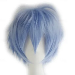 Red Wigs For Women Short Fashion Pointed Layered Anime Cosplay Wigs Carnival Christmas Carnival Dress Up Party Wig Gifts