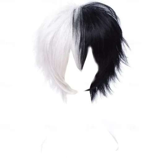 Red Wigs For Women Short Fashion Pointed Layered Anime Cosplay Wigs Carnival Christmas Carnival Dress Up Party Wig Gifts