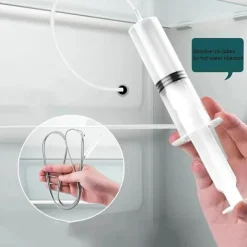 Refrigerator Dredge Drain Hole Dredge Refrigerator Room Outlet Pipe Blockage Ice Cleaning Dredge