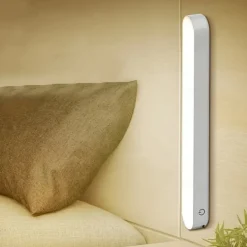 Remote Control Touch Sensing Cabinet Light Wardrobe Light Indoor Lighting USB Rechargeable Night Light Kitchen Cabinet Light Under The Counter Bedroom Dormitory Lighting